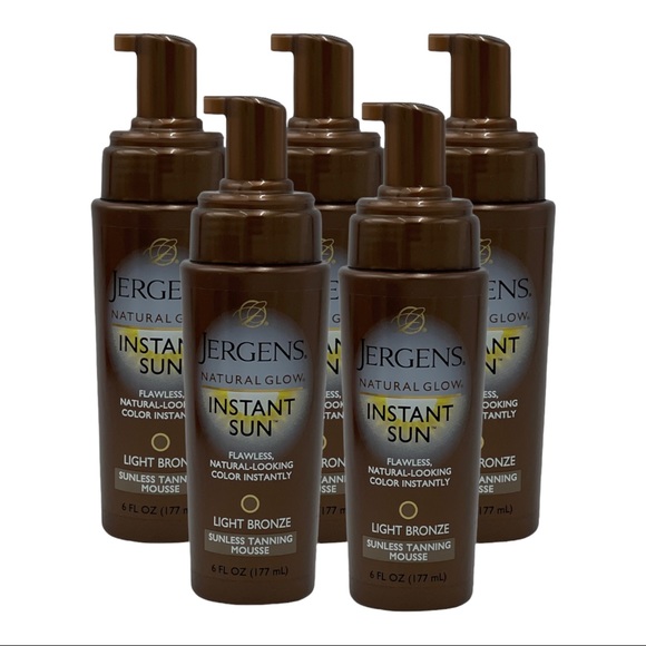jergens Bath & Body 5 Pk Jergens Natural Glow Instant Sun Sunless